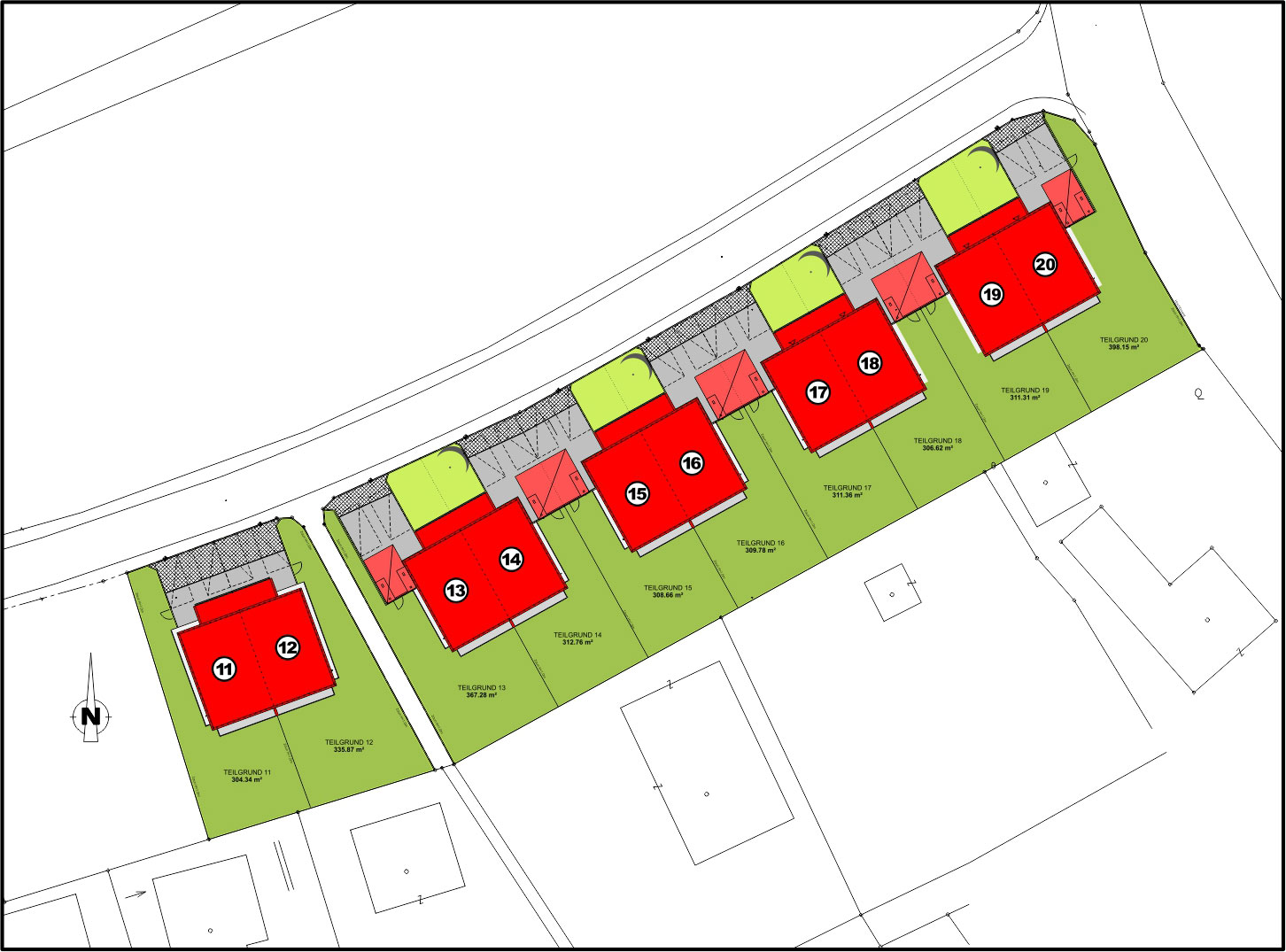 Lageplan Pucking BA 2